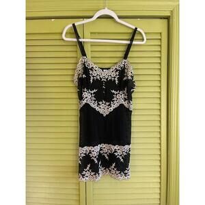 Wacoal Black & White Lace Chemise - Size XL - Warm Up Your Winter!